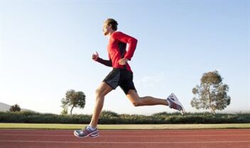 Running is an excellent form of exercise that can improve a person's abilities. 
