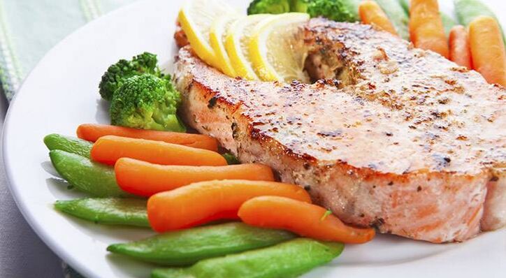 Fish with Vegetables After 50 for Increased Potency