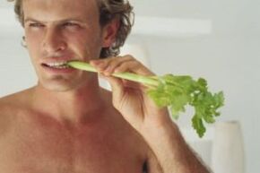Eat celery to refresh