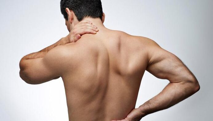 Intervertebral hernia presents as back pain and results in decreased performance