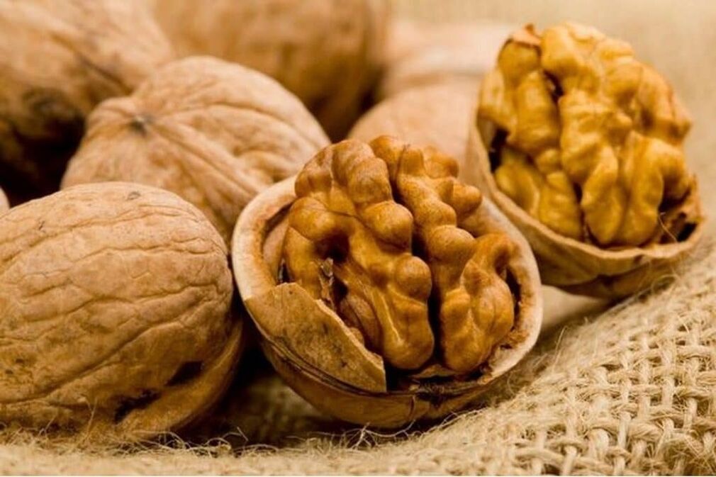 When it comes to male benefits, number one among nuts is walnuts.