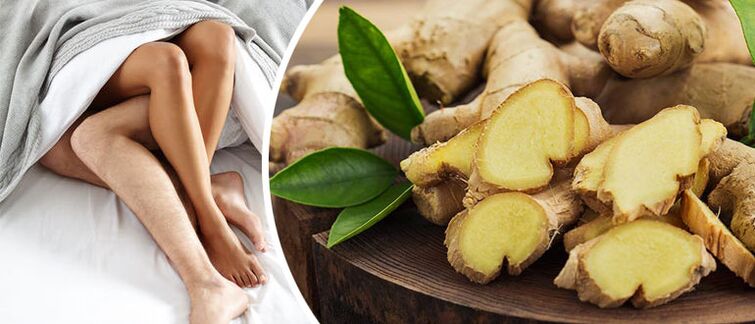 Male efficacy of ginger